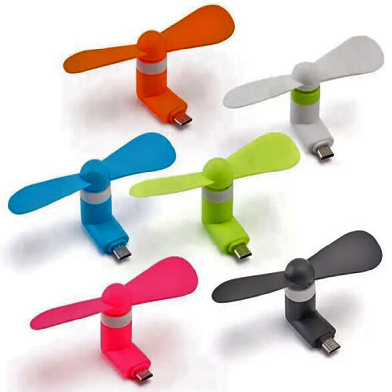 USB Mobile Smart Handy Mini Fans 